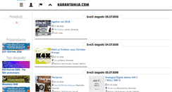 Desktop Screenshot of karantanija.com